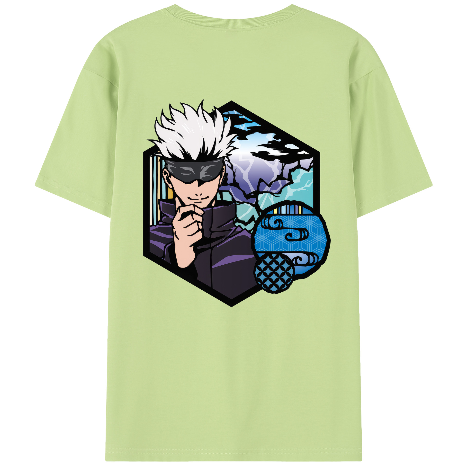 （画像用） 呪術廻戦 Jujutsu Kaisen 綿100％半袖Tシャツ（背面プリント）
